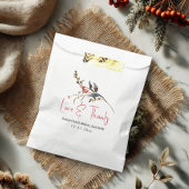 Rustikales Brautparty begünstigt Taschen Geschenktütchen