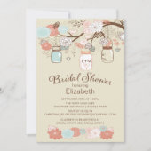 Rustikales Brautparty Einladung (Vorderseite)