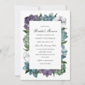 Rustikales Brautparty Einladung (Vorderseite)