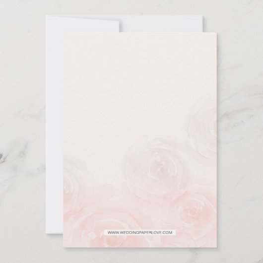 Rustikales Brautparty Einladung (Rückseite)