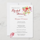 Rustikales Brautparty Einladung (Vorderseite)