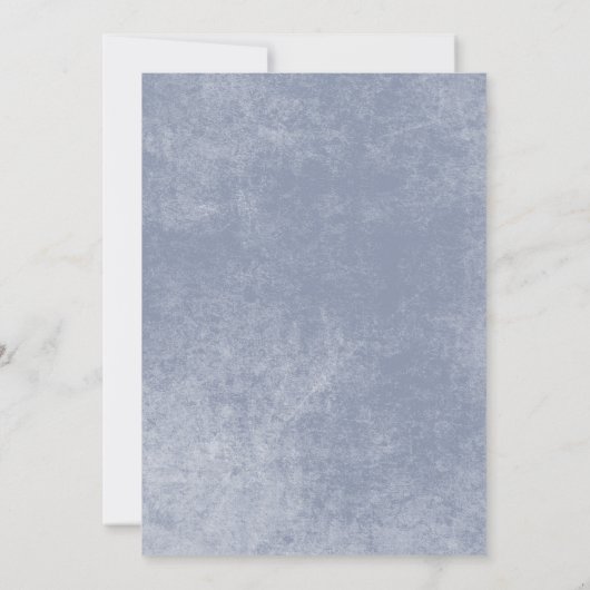 Rustikales Brautparty Einladung (Rückseite)