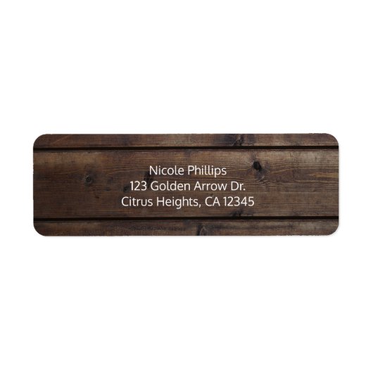 Rustikales Brautparty für Hochzeiten (Vorne)