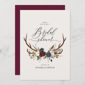 Rustikales Brautparty für Marinebauer, Bordeaux (Vorne/Hinten)