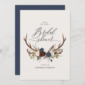 Rustikales Brautparty für Marinebauer, Bordeaux (Vorne/Hinten)