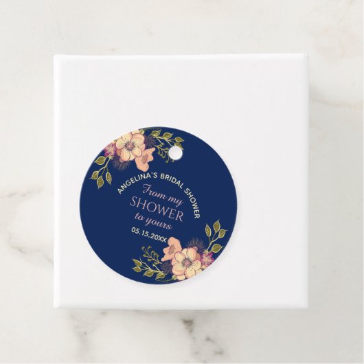 Rustikales Brautparty Geschenkanhänger (Beispiel)