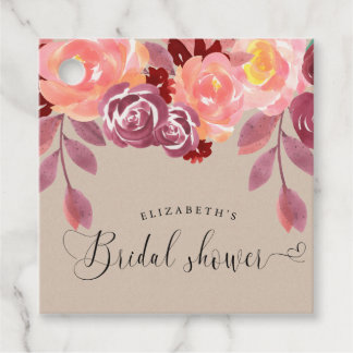 rustikales Brautparty Geschenkanhänger