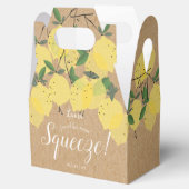 Rustikales Brautparty Geschenkschachtel (Geöffnet)