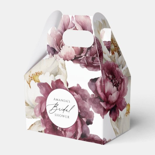 Rustikales Brautparty Geschenkschachtel (Vorderseite)