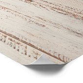 Rustikales Brautparty-Herbstreben Poster (Ecke)