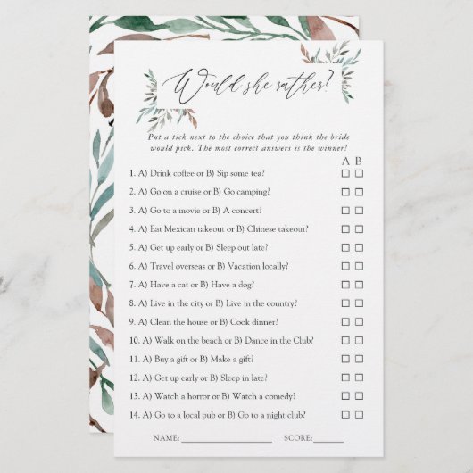 Rustikales Brautparty im Grünen