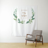 Rustikales Brautparty im Grünen Wandteppich (Beispiel)