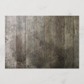 Rustikales Brautparty - Liebe (Rückseite)