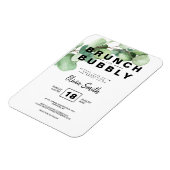 Rustikales Brautparty Magnet (Linke Seite)