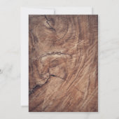 Rustikales Brautparty, Mason Jar, Babys Breath Jar Einladung (Rückseite)