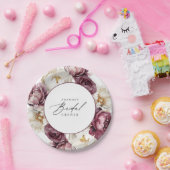 Rustikales Brautparty Pappteller (Party)