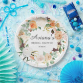 Rustikales Brautparty Pappteller (Party)