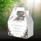 Rustikales Brautparty Pinecones Forest Geschenkschachtel