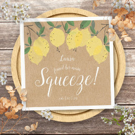 Rustikales Brautparty Serviette