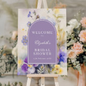 Rustikales Brautparty willkommen Poster