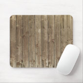 Rustikales Brown Wood handsome Mousepad (Mit Mouse)