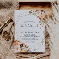 Rustikales Brunch mit geometrischer Geometrie