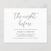 Rustikales Budget Abends vor Probe Abendessen (Vorderseite)