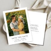 Rustikales Budget Romantisches Hochzeitssonne-Sonn Save The Date