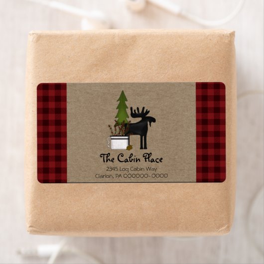 Rustikales Buffalo Kariert Cabin Lodge Style (Insitu)