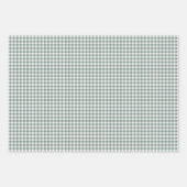 Rustikales Buffalo Kariert Karo Pattern Geschenkpapier Set (Vorderseite 2)