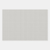 Rustikales Buffalo Kariert Karo Pattern Geschenkpapier Set (Vorderseite 2)