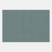 Rustikales Buffalo Kariert Karo Pattern Geschenkpapier Set (Vorderseite 2)