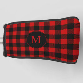 Rustikales Buffalo Kariert mit Ihrer Monogram Golf Headcover
