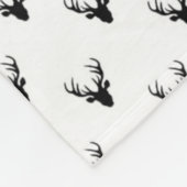 Rustikales Buffalo Kariertes Patchwork Rotes Weihn Fleecedecke (Ecke)