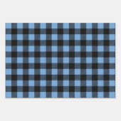 Rustikales Buffalo Plaid Pattern Geschenkpapier Set (Vorderseite 3)