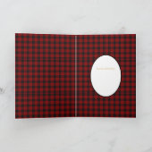 Rustikales Buffalo Schlicht FOTO Modernes Trendy S Karte (Innenseite)