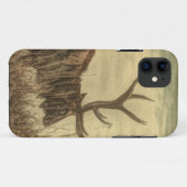 Rustikales Bull Elk Case-Mate iPhone Hülle (Rückseite (Horizontal))