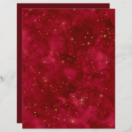 Rustikales burgundy Red Texture Scrapbook Paper