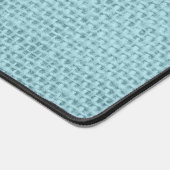 Rustikales Burlap-Bild, beliebige Farbe Schreibtischunterlage (Ecke)