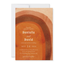 Rustikales Burnt Orange Arch Foto Moderne Hochzeit