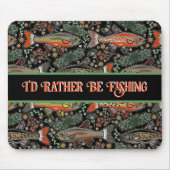 Rustikales Bürodekor, das ich eher fischen würde Mousepad (Vorne)