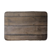 Rustikales Büstenbrett Holzarbeiter-Sign-Carpenter Badematte (Vorderseite)