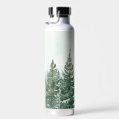 Rustikales Camp Bachelorette Weekend Wald Trinkflasche (Rechts)