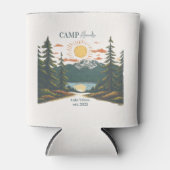 Rustikales Camp Weekend Retreat Dosenkühler (Vorderseite)