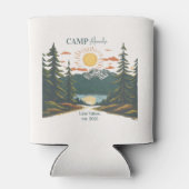 Rustikales Camp Weekend Retreat Dosenkühler (Rückseite)