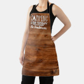 Rustikales Camping ist unser therapeutischer Zelt  Schürze (InSitu)