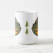Rustikales Camping Kaffeetasse (Mittel)