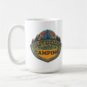 Rustikales Camping Kaffeetasse (Links)