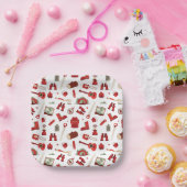 Rustikales Camping mit festlichem Adventure-Thema Pappteller (Party)