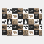 Rustikales Camping Outdoor Adventure Geschenkpapier Set (Vorderseite)